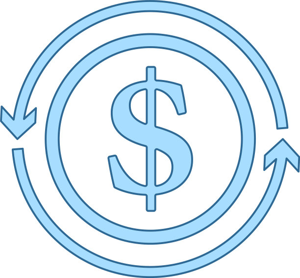 现金返还硬币图标图片下载
