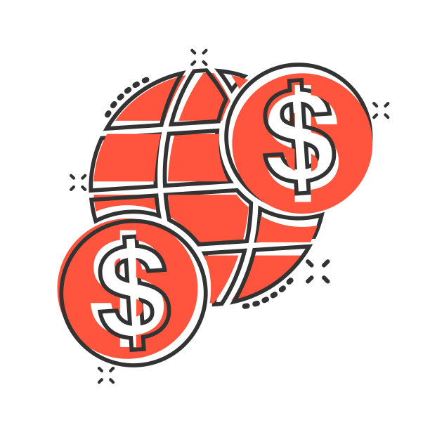 漫画风格的全球商业偶像图片下载