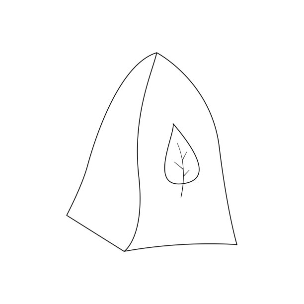 钟形毡帽，用于桑拿房或蒸汽房。中暑的保护。轮廓黑白孤立插图在涂鸦风格的白色上。图片下载