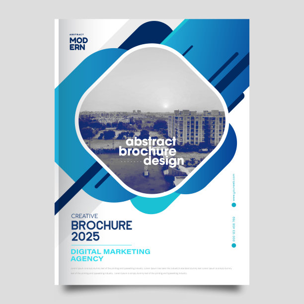 摘要封面设计模板的小册子，传单，杂志，年度报告，和演示图片下载