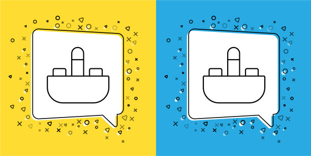 设置线面盆水龙头图标隔离图片下载