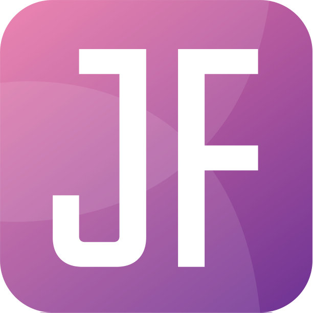Jf字母标志设计风格简约图片下载