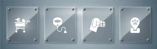 设置位置宠物美容，狗嘴可伸缩图片下载