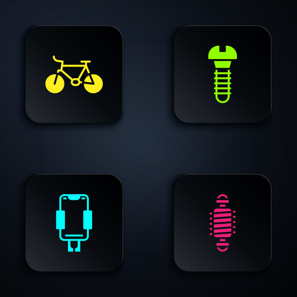 设置自行车悬架和移动支架图片下载