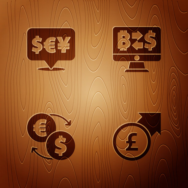 设定金融增长和英镑货币兑换图片下载