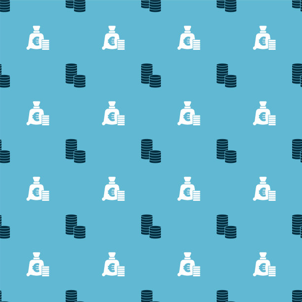 在硬币上印上美元和欧元符号图片下载