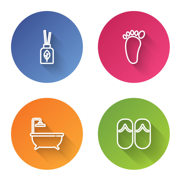 设行香薰扩散器及足部按摩浴缸图片下载