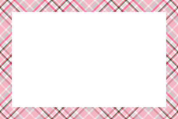 复古框苏格兰边界图案复古图片下载