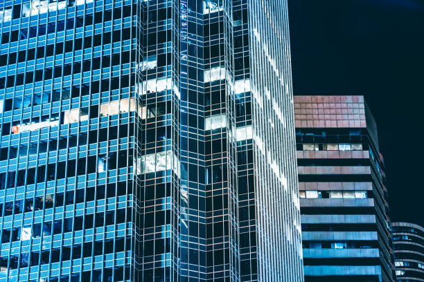 香港摩天楼商业办公室，公司大楼图片下载