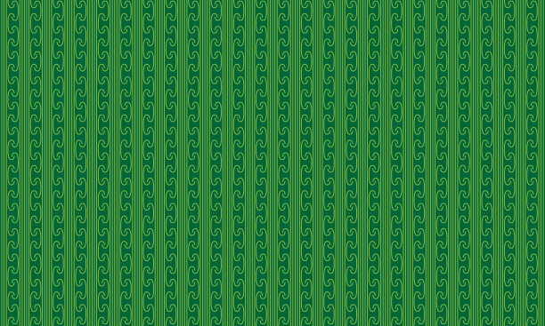 传统日本图案“WATSUNAGI”绿色图片下载