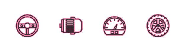 设定线方向盘速度计电动图片下载