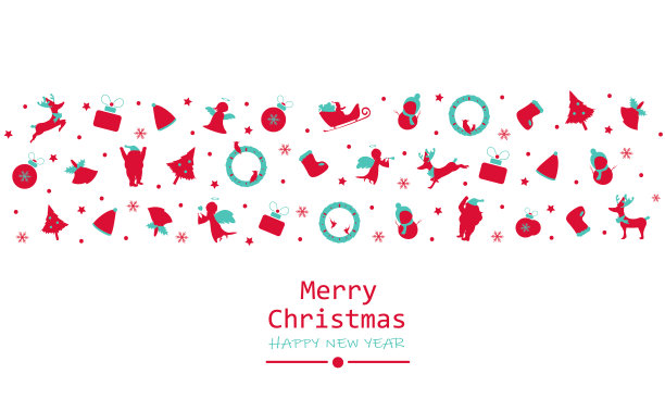 圣诞快乐，新年快乐图片下载