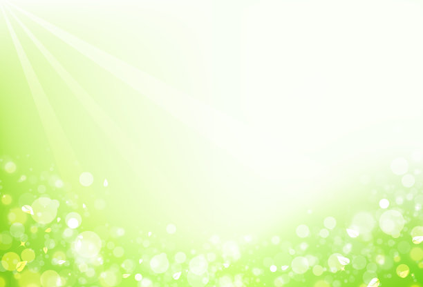 大自然的树叶散落着模糊的新鲜气泡空气图片下载