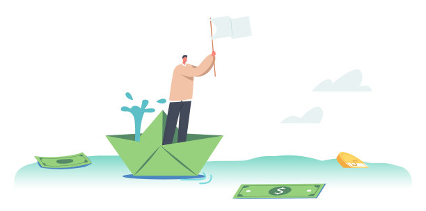 金融危机破产概念破产图片下载