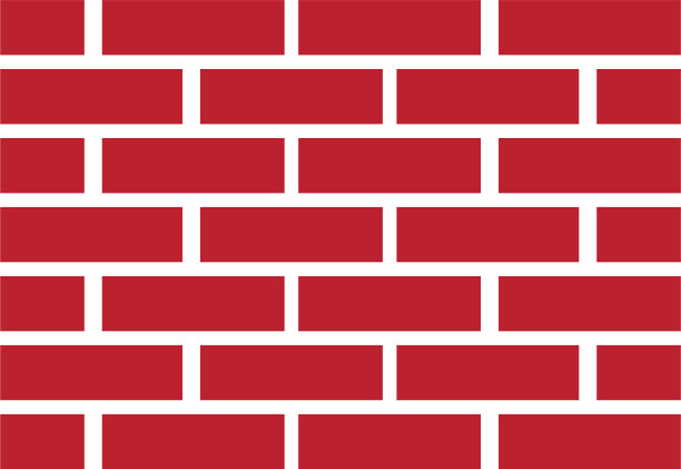 砖砌建筑标志设计砖砌简单图片下载