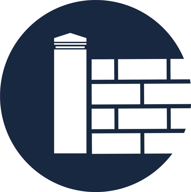 砖砌建筑标志设计砖砌简单图片下载