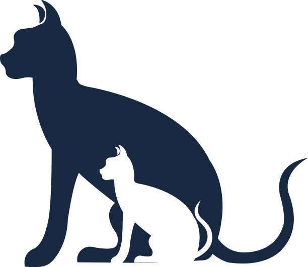 猫标志符号设计模板图片下载