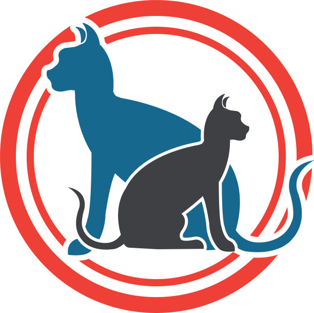 猫标志符号设计模板图片下载