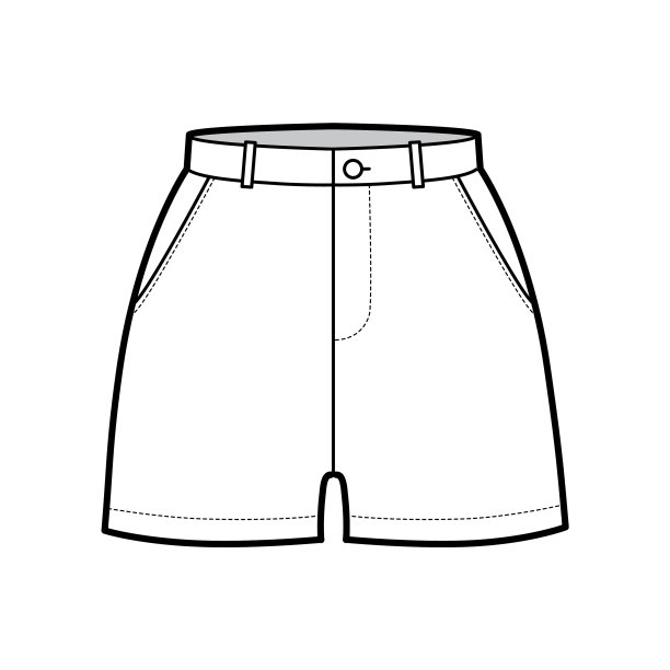 短裤的技术与时尚图片下载