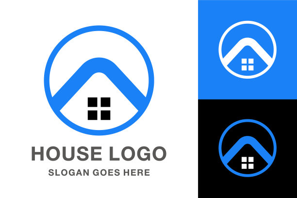 建筑房屋建筑标志设计图片下载