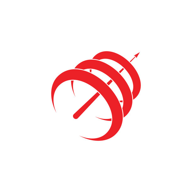 3d箭头向上曲线运动标志图片下载