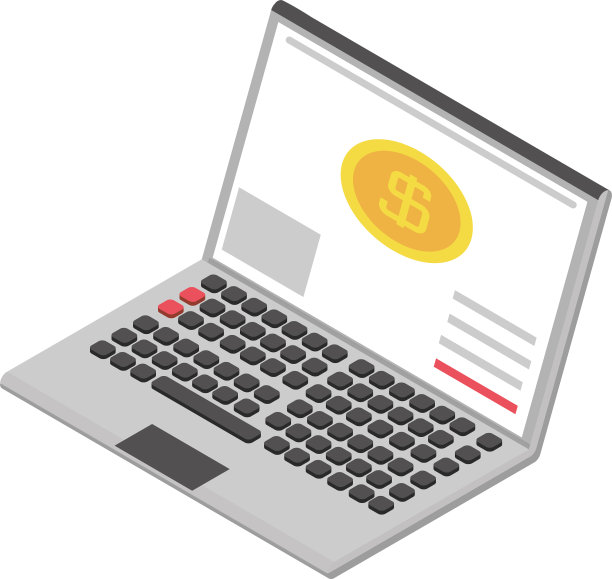 纳税日笔记本电脑网站付款图片下载