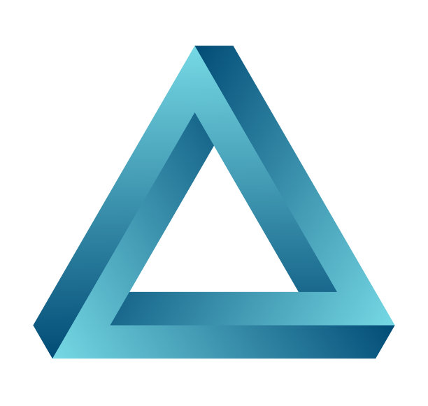 不可能的三角形永恒图形彭罗斯图片下载