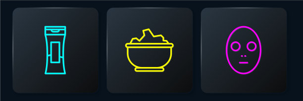 设行洗发瓶美容面膜图片下载