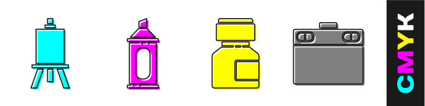 设置画架或画板记号笔图片下载