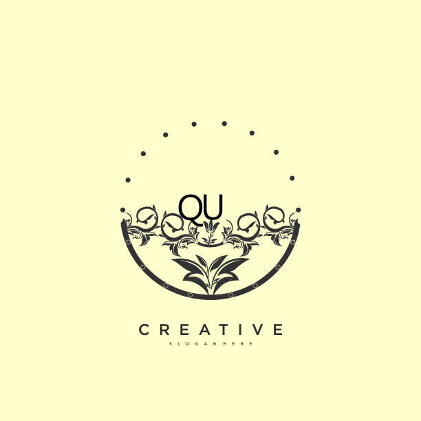 曲美最初的标志手写标志艺术图片下载