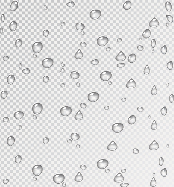 水滴元素孤立图片下载