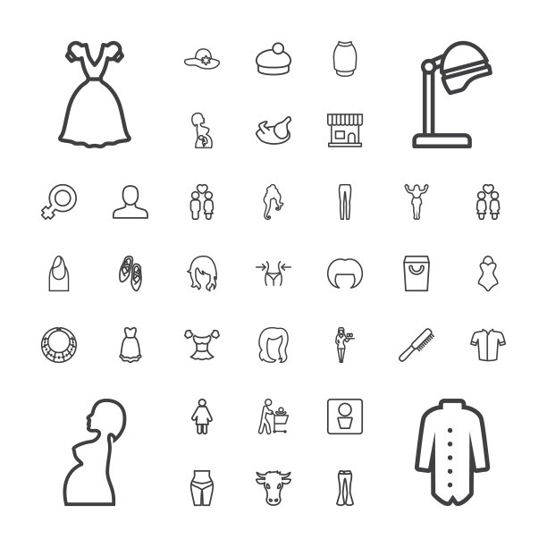 女性的图标图片下载