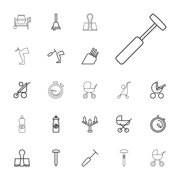 22日金属图标图片下载