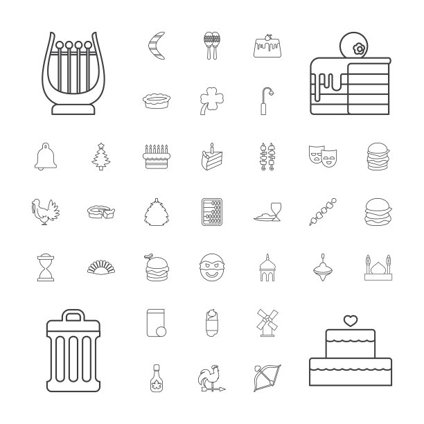 37传统图标图片下载