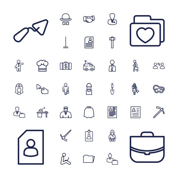 工作的图标图片下载