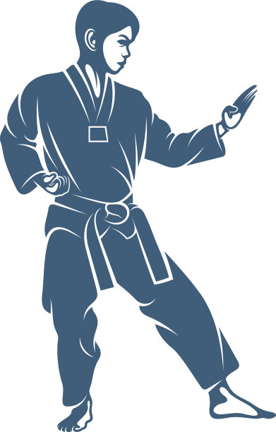 跆拳道设计创意跆拳道标志设计图片下载