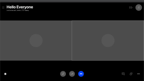 视频通话接口模板会议应用扁平图片下载