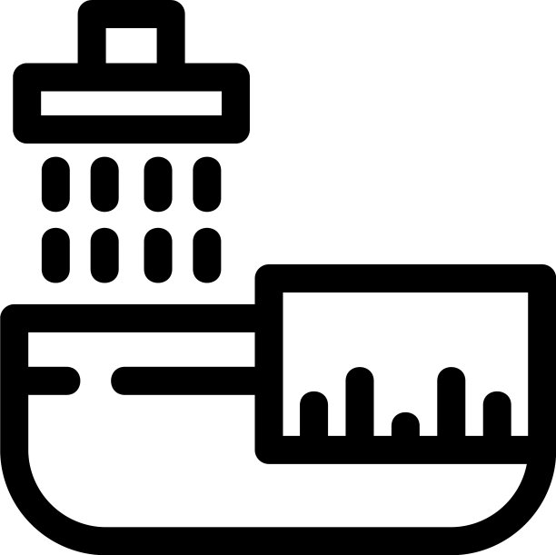 浴缸图标或标志孤立符号符号图片下载