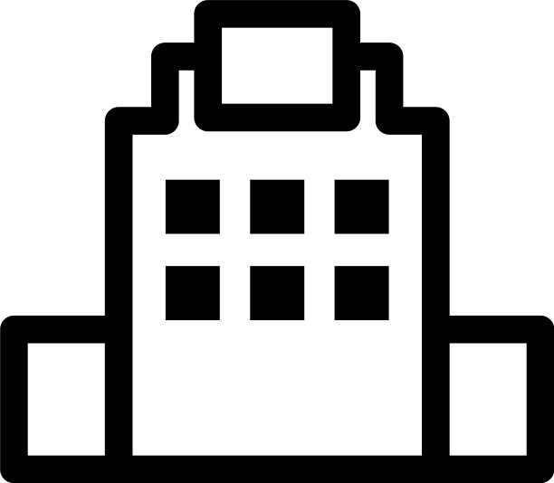 建筑物标志或标志孤立标志符号图片下载