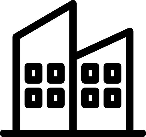 建筑物标志或标志孤立标志符号图片下载