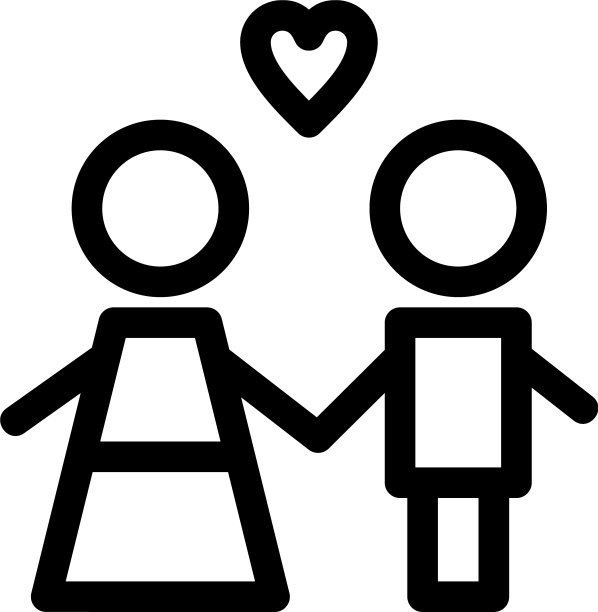 一对图标或标志孤立符号符号图片下载