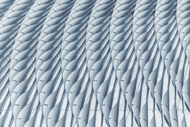 现代建筑的外观。构建抽象的背景图案图片下载