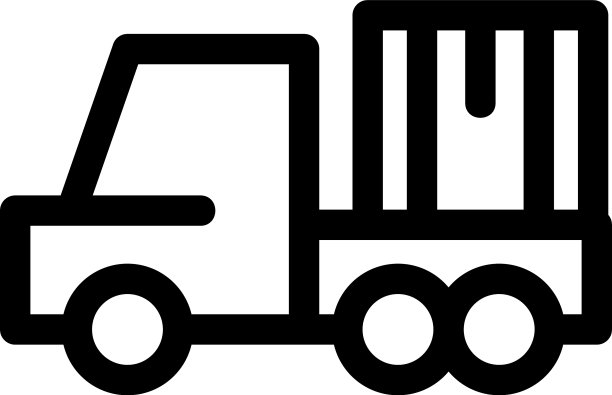 交付图标或标志孤立标志符号图片下载