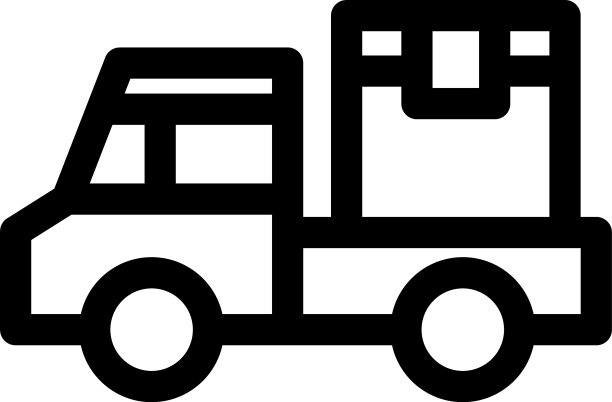 交付图标或标志孤立标志符号图片下载