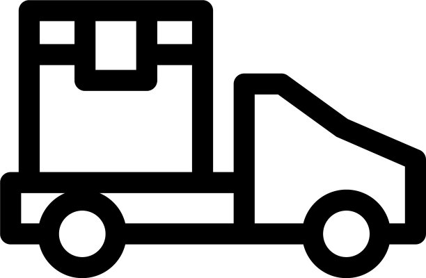 交付图标或标志孤立标志符号图片下载