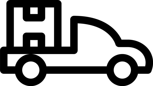 交付图标或标志孤立标志符号图片下载