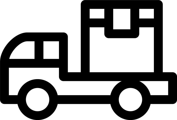 交付图标或标志孤立标志符号图片下载