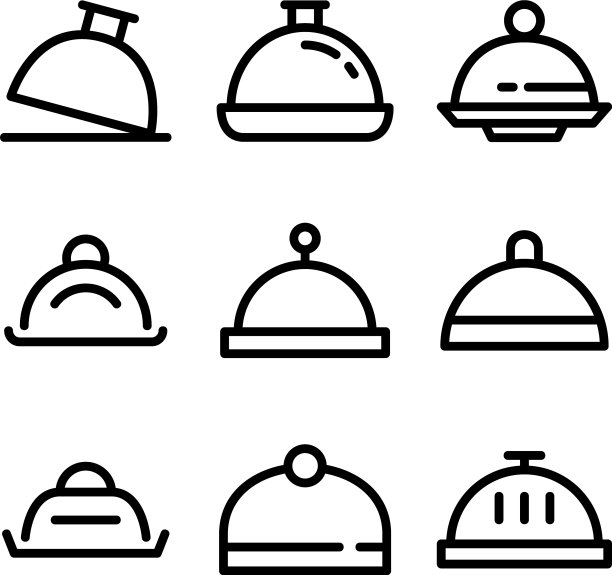 碟形图标或标志孤立标志符号图片下载