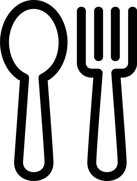 器具图标或标志孤立的标志符号图片下载