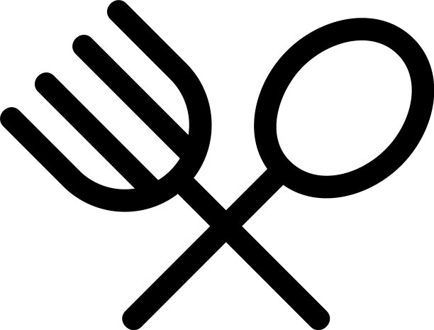 器具图标或标志孤立的标志符号图片下载